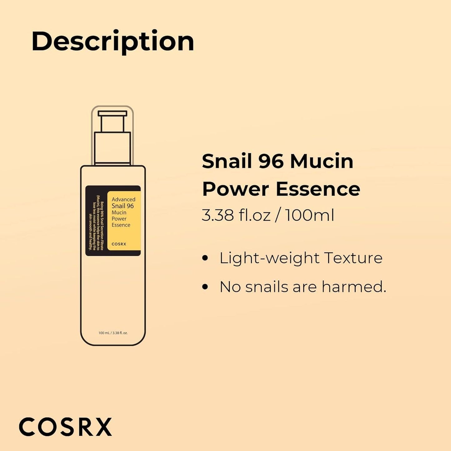 Snail 96 Mucin Power Essence 100 Ml Each (BUY 1 GET 1)